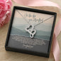 You Surrendered Double Heart Necklace
