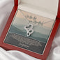 You Surrendered Double Heart Necklace