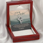 You Surrendered Double Heart Necklace