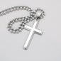 Thank You For Sharing Your Experience Personalized Cross Ball Chain Necklace