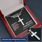 Thank You For Sharing Your Experience Personalized Cross Ball Chain Necklace