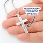 Thank You For Sharing Your Experience Personalized Cross Necklace