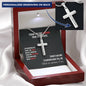 Thank You For Sharing Your Experience Personalized Cross Necklace