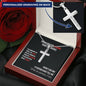 Thank You For Sharing Your Experience Personalized Cross Necklace