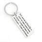 Bold Serenity Prayer Keychain - Engravable Personalization