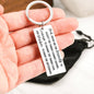 Bold Serenity Prayer Keychain - Engravable Personalization
