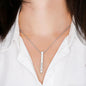 You Surrendered Vertical Stick Necklace