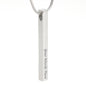 You Surrendered Vertical Stick Necklace
