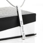You Surrendered Vertical Stick Necklace