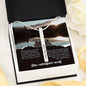Recovery Is A Journey Customizable Vertical Stick Necklace