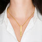 You Surrendered Vertical Stick Necklace