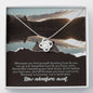 Recovery Is A Journey Love Knot Necklace