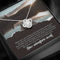 Recovery Is A Journey Love Knot Necklace