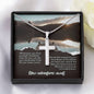 Recovery Is A Journey Cross Necklace
