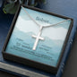 Celebrate Sobriety - Soberversary Cross Necklace
