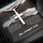 Recovery Is A Journey Cross Necklace