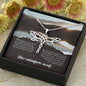 Recovery Is A Journey Dragonfly Dreams Necklace