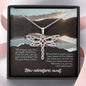 Recovery Is A Journey Dragonfly Dreams Necklace