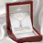 Gift for Mom On My Wedding Day Alluring Beauty Necklace