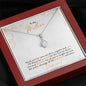 Gift for Mom On My Wedding Day Alluring Beauty Necklace