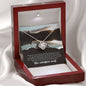 Recovery Is A Journey Love Knot Necklace