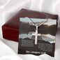 Recovery Is A Journey Cross Necklace