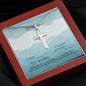 Celebrate Sobriety - Soberversary Cross Necklace