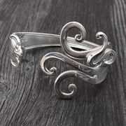 Striking Filigree Vintage Fork Upcycled Bracelet