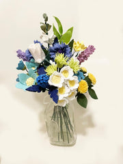 Large Handmade Wildflower Bouquet with Unique Flowers