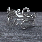Beautiful Double Twirl Vintage Fork Bracelet