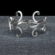 Double Fork Waves Upcycled Bracelet