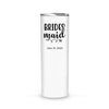 Wedding Party Stainless Steel Customizable Skinny Tumblers