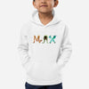 Customized Monster Name Organic Sweatshirt