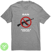 Ban Assault Rifles 100% Recycled Protest T-Shirt