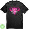 Get Your Politics Out of My Uterus Protest T-Shirt, 100% Recycled Material