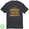 Guns Cannot Protect Anyone Without Harming 100% Recycled Protest T-Shirt