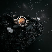 Mars with Moons Ring - Handmade in the USA