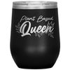 "Plant Based Queen" Stainless Steel Wine Tumbler