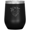 "Plant These Save The Bees" Stainless Steel Wine Tumbler