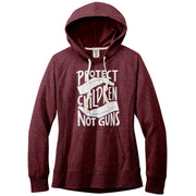 Protect Children Not Guns 100% Recycled Protest Woman's Hoodie