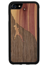 Slim Wooden Phone Case (Rock Climber Inlay)