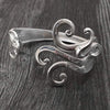 Striking Filigree Vintage Fork Upcycled Bracelet