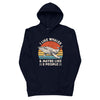 "I Like Whales & Maybe Like 3 People" 100% Organic Cotton Hoodie