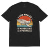 "I Like Whales & Maybe Like 3 People" 100% Organic Cotton T-Shirt
